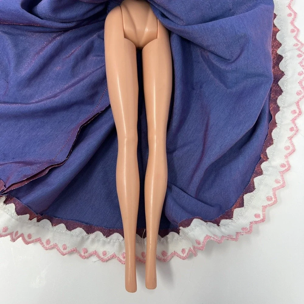 Miss America Doll Pageant 1991 Kenner Gown Crown Earrings Collectible Fashion